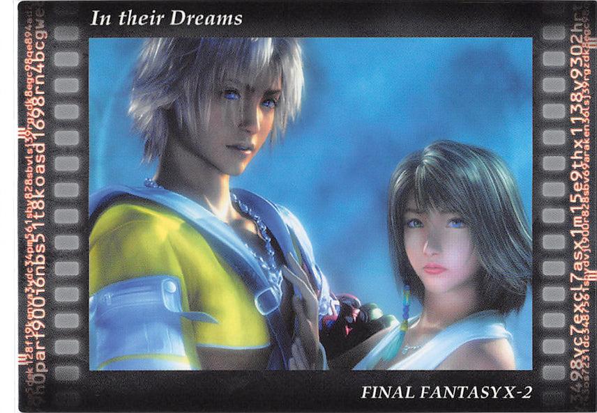 Final Fantasy Art Museum Trading Card - #620 Normal Art Museum In their Dreams (Final Fantasy X-2) (Tidus x Yuna) - Cherden's Doujinshi Shop - 1