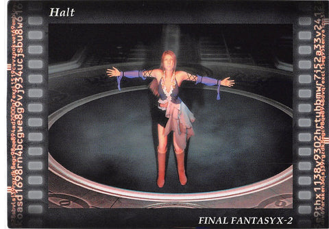 Final Fantasy Art Museum Trading Card - #625 Normal Art Museum Halt (Final Fantasy X-2) (Lenne) - Cherden's Doujinshi Shop - 1