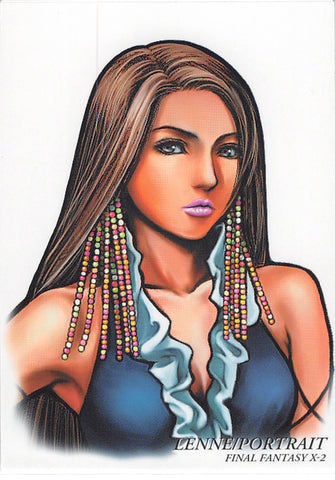 Final Fantasy Art Museum Trading Card - #634 Normal Art Museum Lenne / Portrait (Final Fantasy X-2) (Lenne) - Cherden's Doujinshi Shop - 1