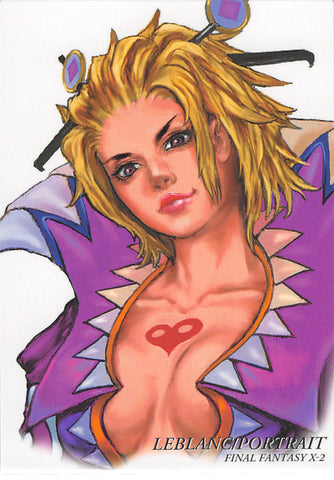 Final Fantasy Art Museum Trading Card - #637 Normal Art Museum Leblanc / Portrait (Final Fantasy X-2) (Leblanc) - Cherden's Doujinshi Shop - 1