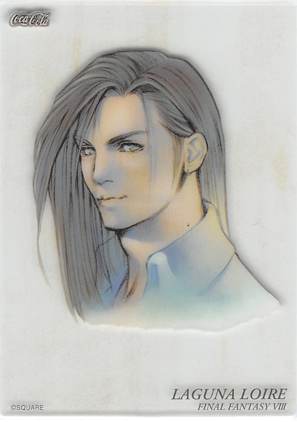 Final Fantasy Art Museum Trading Card - C-16 Normal Art Museum Coca-Cola Edition Final Fantasy VIII: Laguna Loire (Laguna Loire) - Cherden's Doujinshi Shop - 1