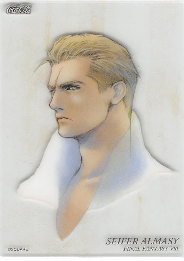 Final Fantasy Art Museum Trading Card - C-17 Normal Art Museum Coca-Cola Edition Final Fantasy VIII: Seifer Almasy (Seifer Almasy) - Cherden's Doujinshi Shop - 1
