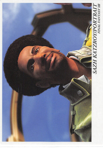 Final Fantasy Art Museum Trading Card - Kai #040 Normal Art Museum Sazh Katzroy / Portrait (Final Fantasy XIII) (Sazh Katzroy) - Cherden's Doujinshi Shop - 1