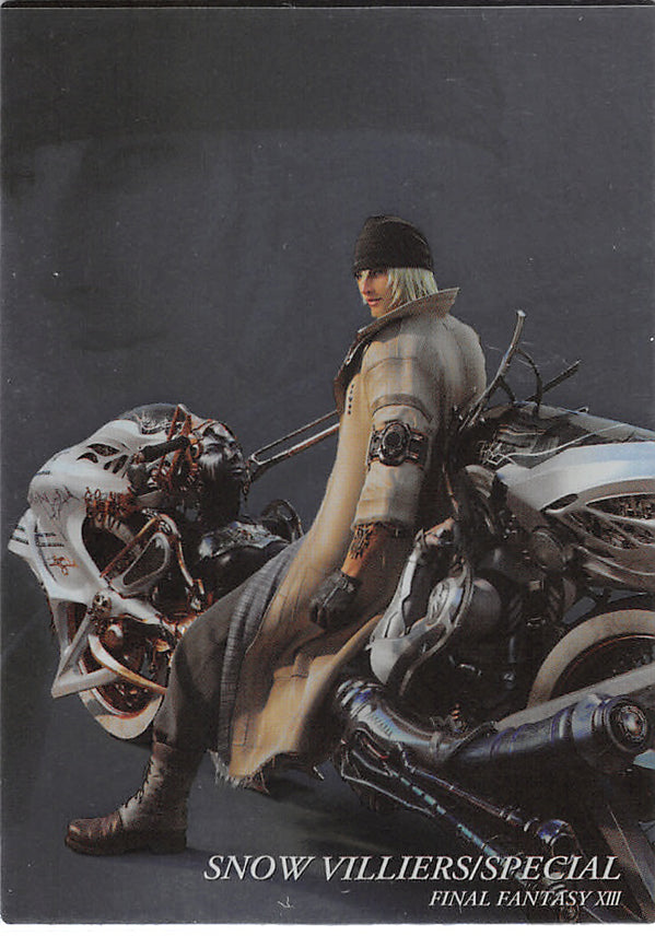 Final Fantasy Art Museum Trading Card - Kai #063/SP03 Special Art Museum (FOIL) Snow Villiers / Special (Final Fantasy XIII) (Snow Villiers) - Cherden's Doujinshi Shop - 1