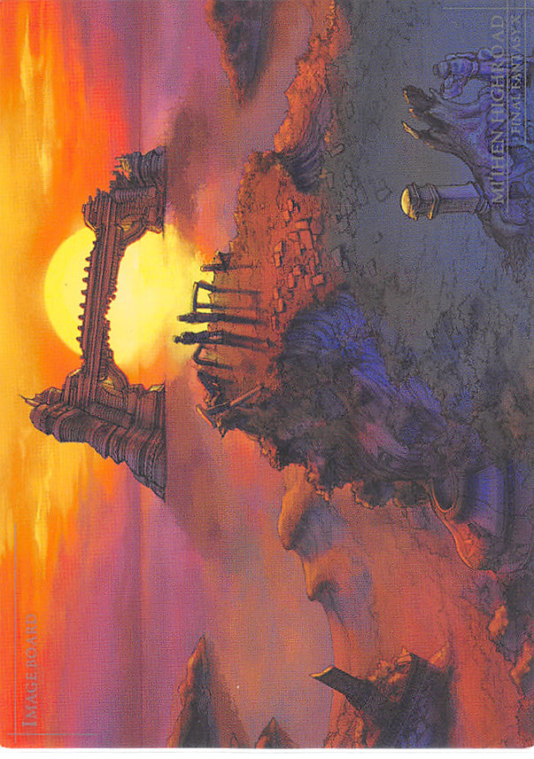 Final Fantasy Art Museum Trading Card - Special S-50 Normal Art Museum Mi'ihen Highroad (Image Board) (Final Fantasy X) (Mi'ihen Highroad) - Cherden's Doujinshi Shop - 1