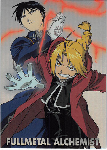 Fullmetal Alchemist Trading Card - Carddass Masters Part 1: SP9 (FOIL) EDWARD and ROY (Edward Elric) - Cherden's Doujinshi Shop - 1