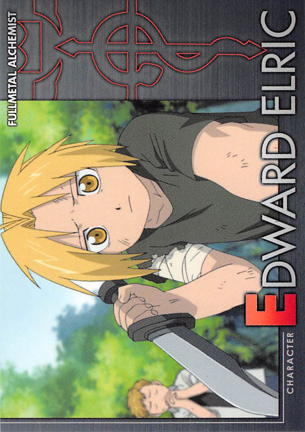 Fullmetal Alchemist Trading Card - Carddass Masters Part 2: 29 Edward Elric (Edward Elric) - Cherden's Doujinshi Shop - 1