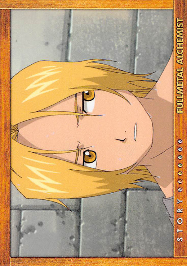 Fullmetal Alchemist Trading Card - Carddass Masters Part 2: 53 Story Card: Episode 17 House of the Waiting Family (Edward Elric) - Cherden's Doujinshi Shop - 1