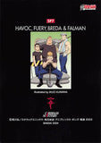 fullmetal-alchemist-carddass-masters-part-2:-sp7-(foil)-havoc-fuery-breda-and-falman-jean-havoc - 2