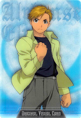 Fullmetal Alchemist Trading Card - OV02-020 Original Visual Card Collection 2: Alphonse Elric (Alphonse Elric) - Cherden's Doujinshi Shop - 1