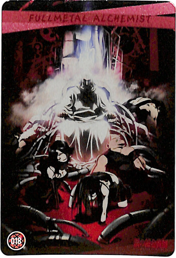 Fullmetal Alchemist Trading Card - 018 Normal Wafers Vol. 1 (FOIL) Father Envy Lust Greed Gluttony and Sloth (Envy) - Cherden's Doujinshi Shop - 1