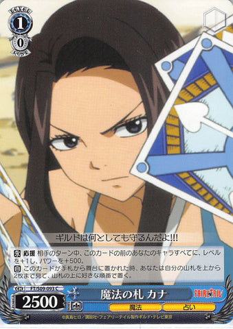 Fairy Tail Trading Card - FT/S09-093 C Weiss Schwarz Magical Cards Cana (Cana Alberona) - Cherden's Doujinshi Shop - 1
