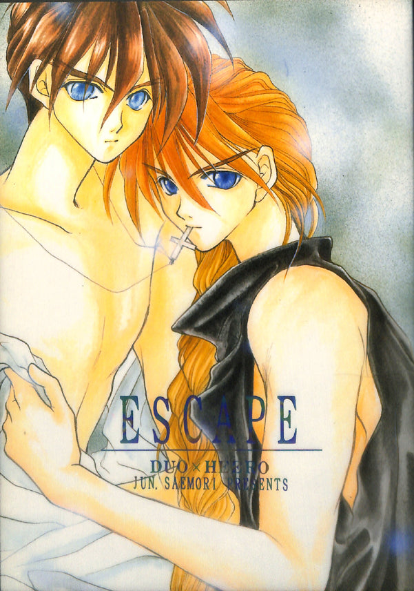 Gundam Wing Doujinshi - Escape (Duo x Heero) - Cherden's Doujinshi Shop - 1