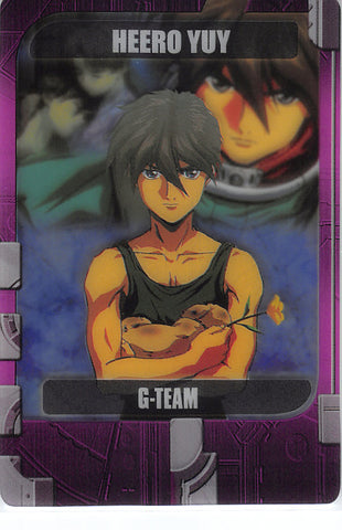 Gundam Wing Trading Card - 6-30-433 Normal Wafer Choco Anniversary Card Vol. 2: Heero Yuy (Endless Waltz Version) (Heero Yuy) - Cherden's Doujinshi Shop - 1