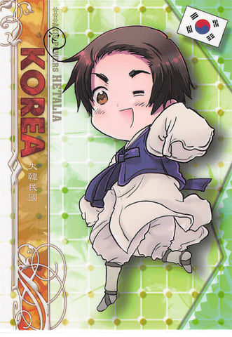 Hetalia Axis Powers Trading Card - No.31 Normal Frontier Works World Mission-31 Korea (2008) (Korea) - Cherden's Doujinshi Shop - 1