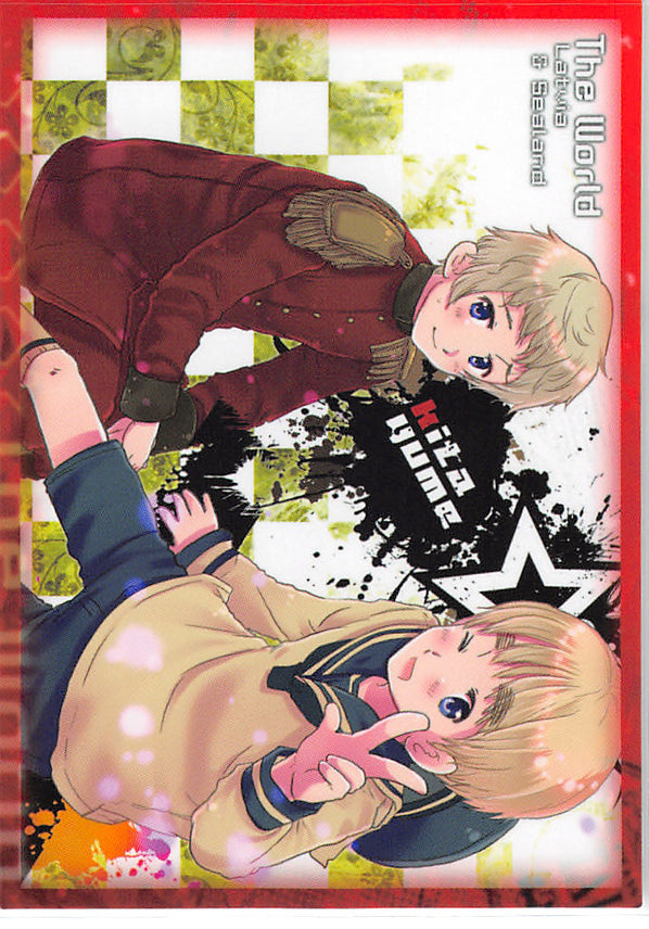 Hetalia Axis Powers Trading Card - No.50 Normal Frontier Works The World-5 Latvia & Sealand (2008) (Latvia) - Cherden's Doujinshi Shop - 1