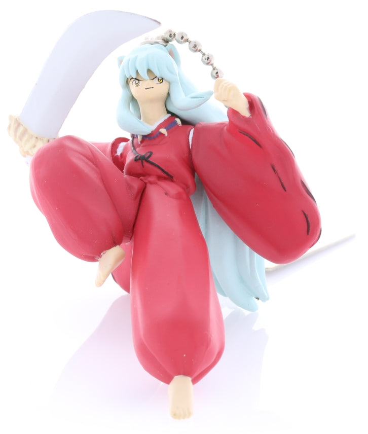 InuYasha Keychain - Banpresto unifive (U5) Inuyasha Figure Keychain: Inuyasha (Inuyasha) - Cherden's Doujinshi Shop - 1