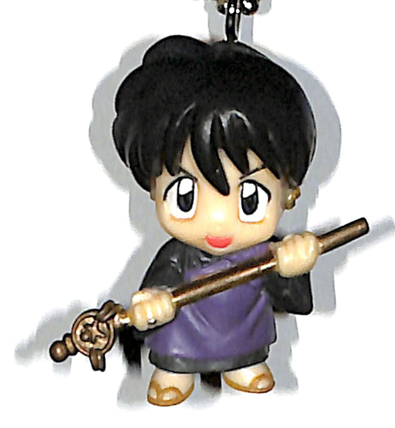 InuYasha Keychain - Inuyasha Swing 2 Miroku (Miroku) - Cherden's Doujinshi Shop - 1