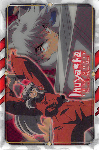 InuYasha Trading Card - 1204G-04B Normal Movic Inuyasha the Movie Fire on the Mystic Island Clear Card Set B: InuYasha (Inuyasha) - Cherden's Doujinshi Shop - 1