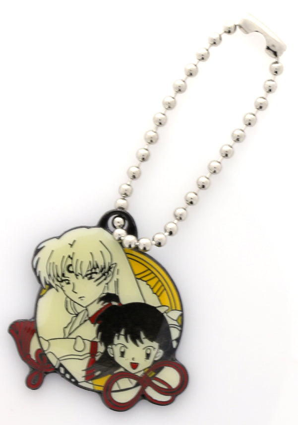 InuYasha Keychain - Movie Special Protection Charm Keychain Sesshomaru x Rin Black (Sesshomaru x Rin) - Cherden's Doujinshi Shop - 1