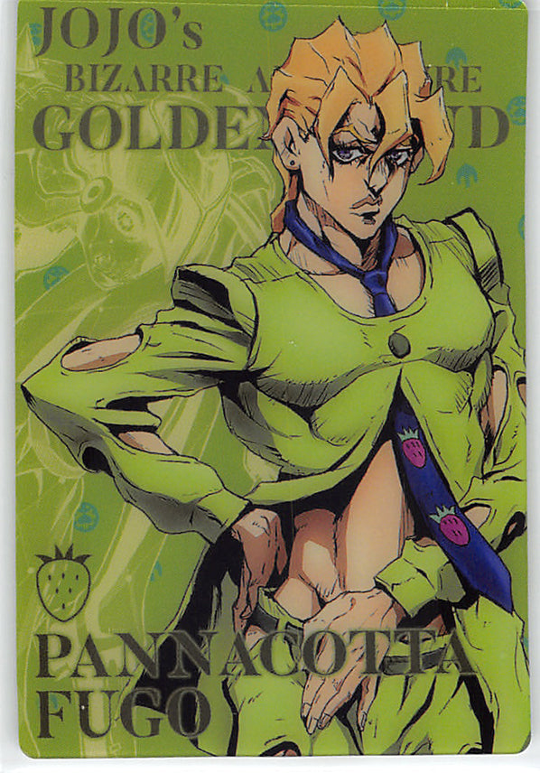 JoJo's Bizarre Adventure Trading Card - No.07 Normal Wafers (FOIL) Pannacotta Fugo (Wafers 1 Series 2535100) (Fugo) - Cherden's Doujinshi Shop - 1