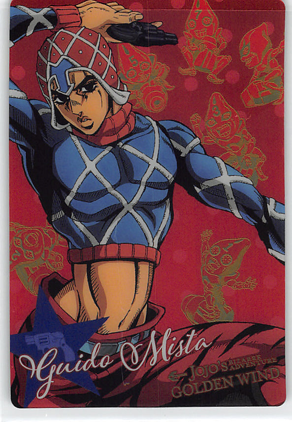 JoJo's Bizarre Adventure Trading Card - No.05 Normal Wafers (FOIL) Guido Mista (Wafers 2 Series 2557874) (Mista) - Cherden's Doujinshi Shop - 1