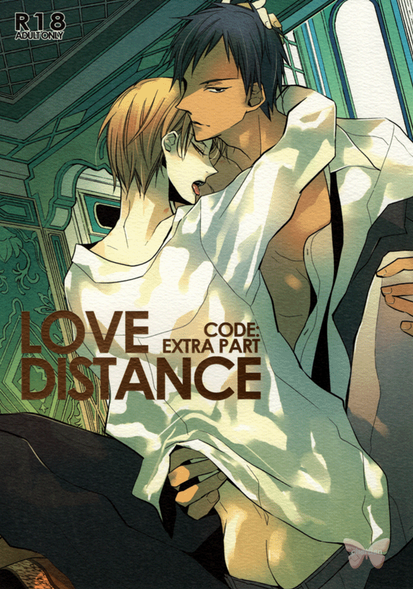 Kuroko's Basketball YAOI Doujinshi - Love Distance Code: Extra Part (Aomine x Kise) - Cherden's Doujinshi Shop
- 1