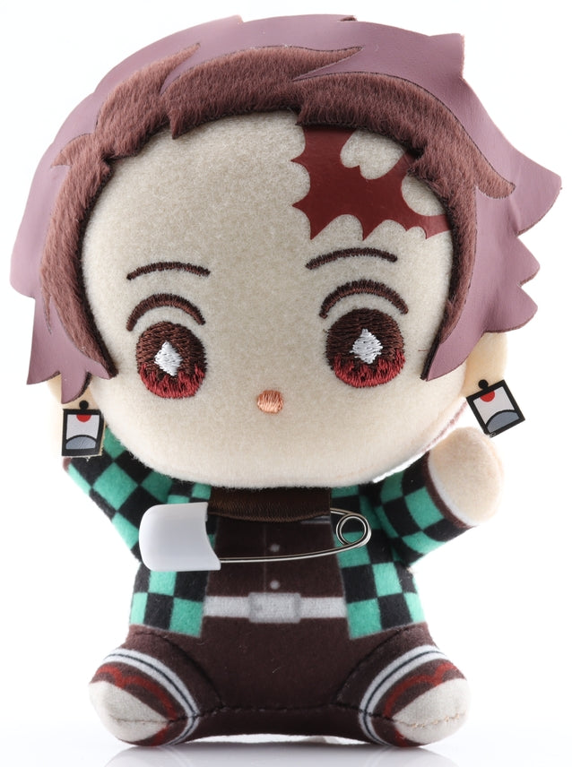 Demon Slayer Plush - Kuttsuki Plushie Badge Vol. 1: Tanjiro Kamado (Tanjiro) - Cherden's Doujinshi Shop - 1