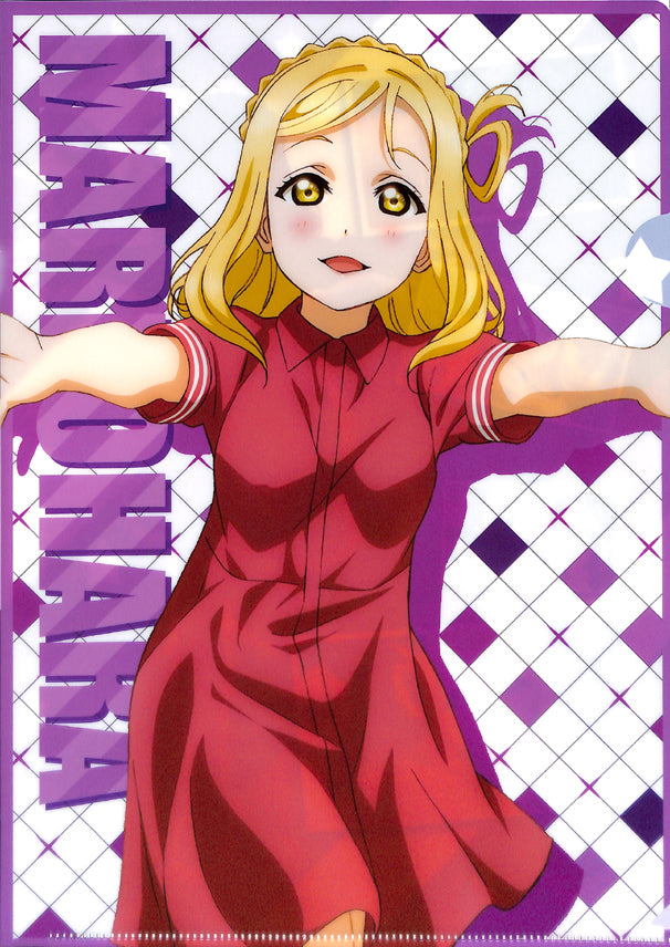 Love Live! Sunshine!! Clear File - TV Anime 2nd Year Commemorative Campaign A4 Clear File Type 8 Mari Ohara (Mari Ohara) - Cherden's Doujinshi Shop - 1