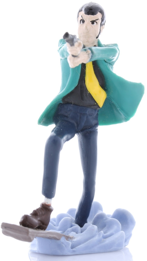 Lupin the Third Figurine - Coca-Cola Original Best Selection Figure: Lupin III (1st Season 11th Episode) (Green Jacket) (Lupin III) - Cherden's Doujinshi Shop - 1