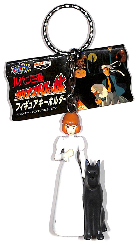 Lupin the Third Keychain - The Castle of Cagliostro Figure Keyholder Clarisse de Cagliostro & Karl (Clarisse de Cagliostro) - Cherden's Doujinshi Shop - 1