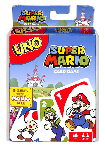 Mario Brothers Playing Card - Super Mario UNO Card Game (Mario) - Cherden's Doujinshi Shop - 1