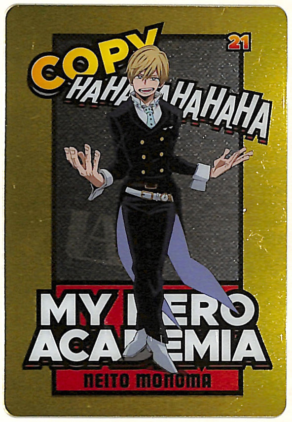 My Hero Academia Trading Card - 21 FOIL Metal Card Collection Neito Monoma (Neito Monoma) - Cherden's Doujinshi Shop - 1