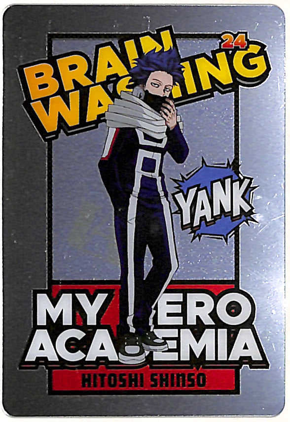 My Hero Academia Trading Card - 24 FOIL Metal Card Collection Hitoshi Shinso (Hitoshi Shinso) - Cherden's Doujinshi Shop - 1