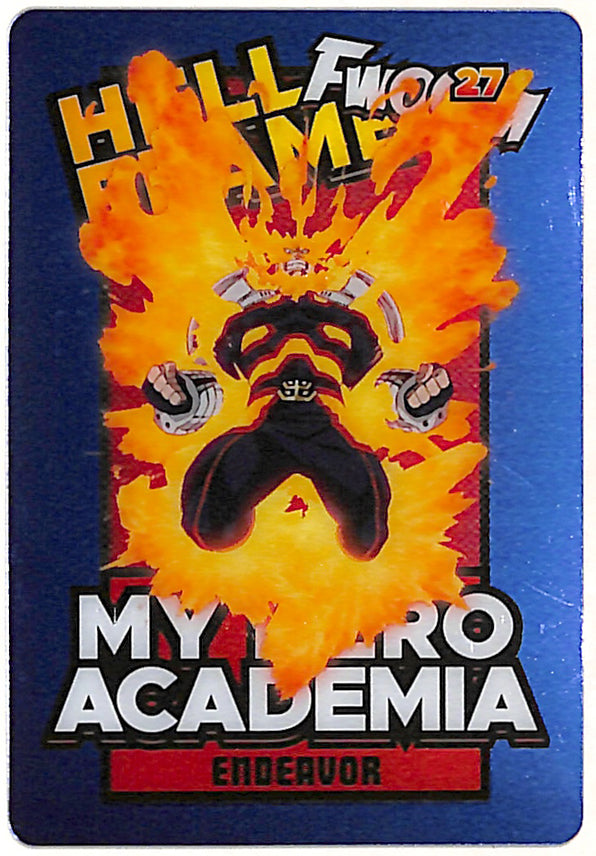 My Hero Academia Trading Card - 27 FOIL Metal Card Collection Endeavor (Endeavor) - Cherden's Doujinshi Shop - 1