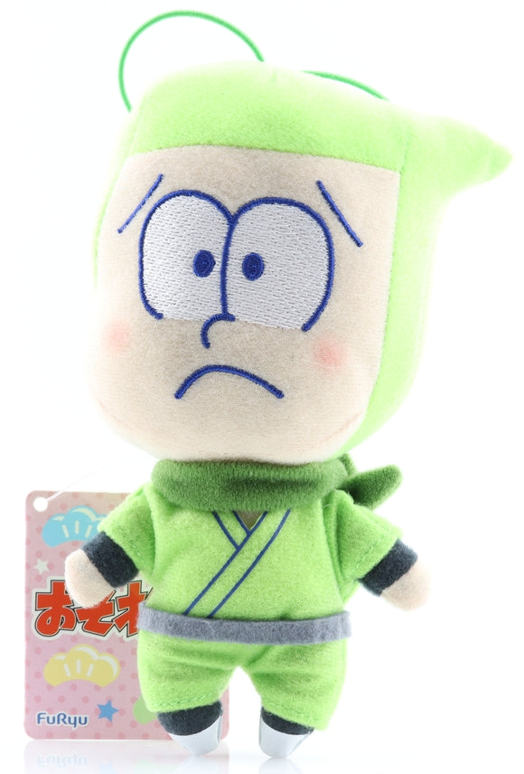 Mr. Osomatsu Plush - Jamma Prize Plushie Mascot Fashion Accessory: Choromatsu (Ninja Version) (AMU-PRZ7838) (Choromatsu) - Cherden's Doujinshi Shop - 1