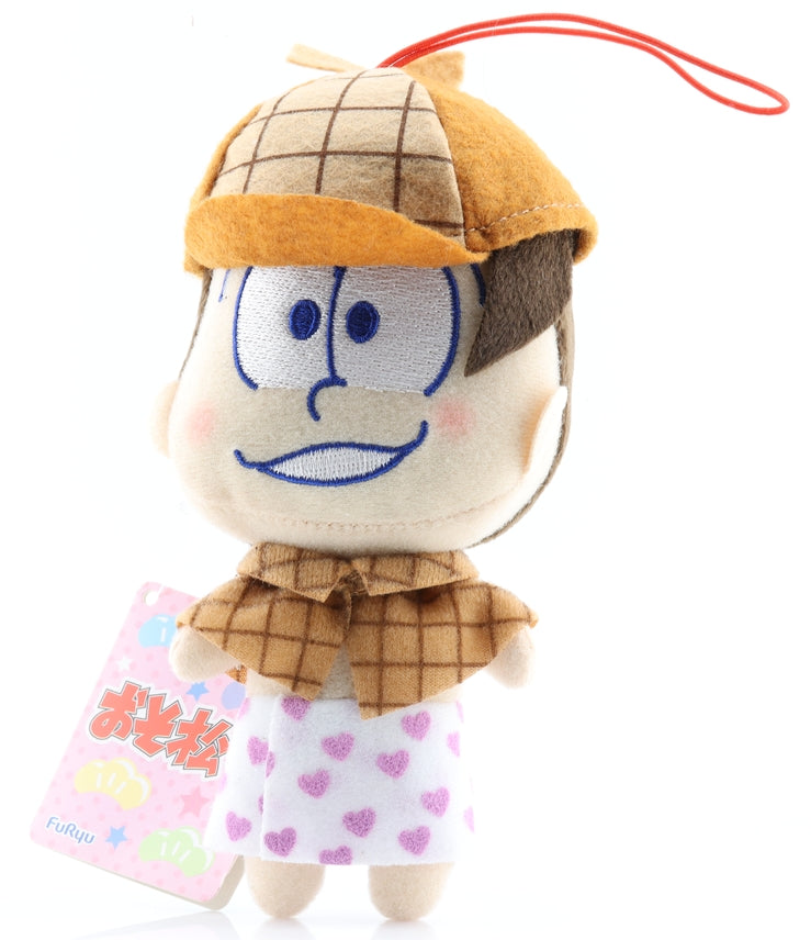 Mr. Osomatsu Plush - Jamma Prize Plushie Mascot Fashion Accessory: Osomatsu (Detective Nagomi Version) (AMU-PRZ7838) (Osomatsu) - Cherden's Doujinshi Shop - 1