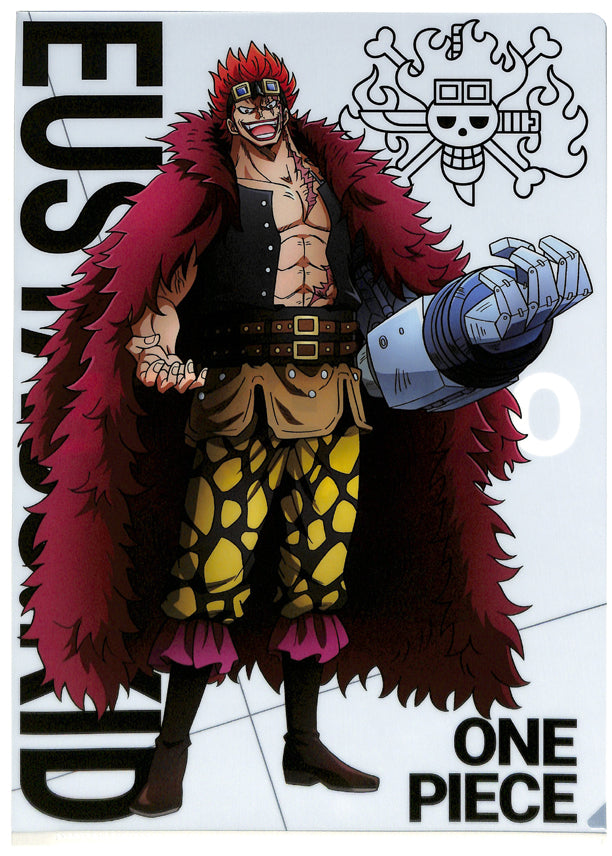 One Piece Clear File - Ichiban Kuji Prize H VS A4 Clear File Eustass Kid (Eustass Kid) - Cherden's Doujinshi Shop - 1