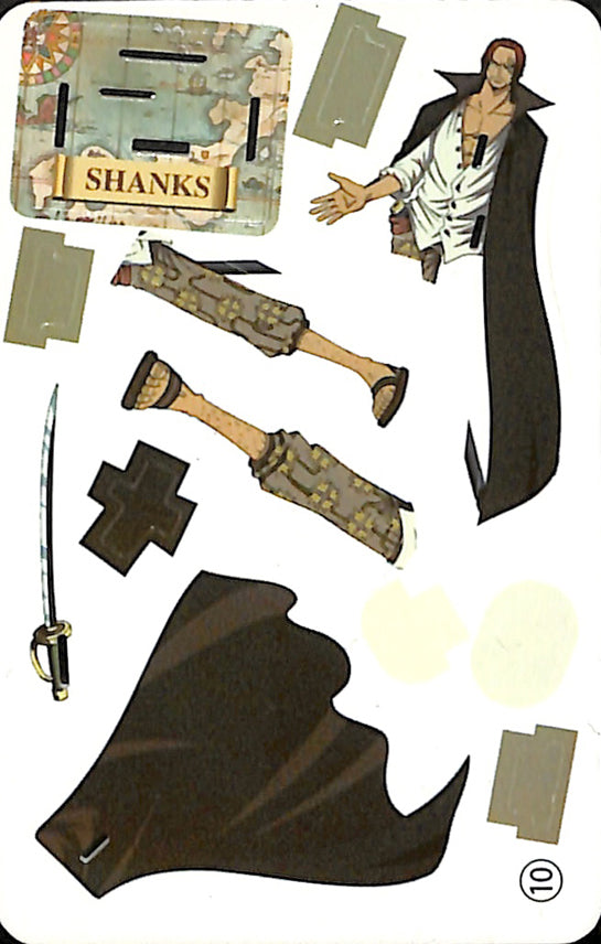 One Piece Puzzle - Joybox 3D Puzzle Volume 1 No 10 Shanks (Shanks) - Cherden's Doujinshi Shop - 1