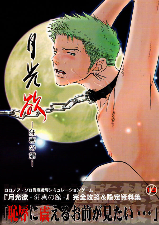 One Piece Doujinshi - Moonlight Desire - Hall of Ecstasy - (Mihawk x Zoro) - Cherden's Doujinshi Shop - 1
