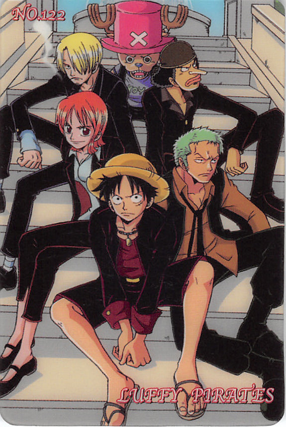 One Piece Trading Card - No.122 Normal Gumi New King of Pirates Gummy Card Part 3: Luffy Pirates (Monkey D. Luffy) - Cherden's Doujinshi Shop - 1