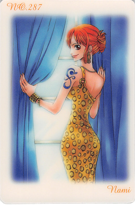 One Piece Trading Card - No.287 Special Gumi King of Pirates Gummy Card 2 CP9 Edition: Nami (Nami) - Cherden's Doujinshi Shop - 1