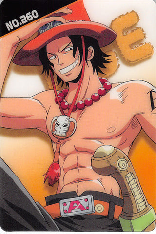 One Piece Trading Card - No.260 Normal Gumi Ace (Portgas D. Ace) - Cherden's Doujinshi Shop - 1