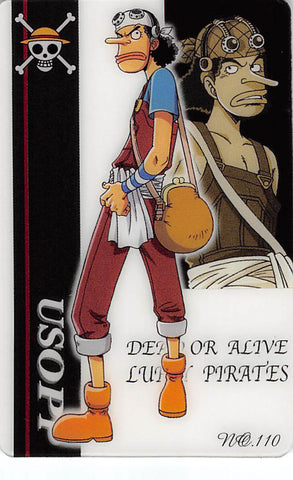 One Piece Trading Card - New King of Pirates Gumi Part 3: No. 110 Usopp Bandai (Usopp) - Cherden's Doujinshi Shop - 1