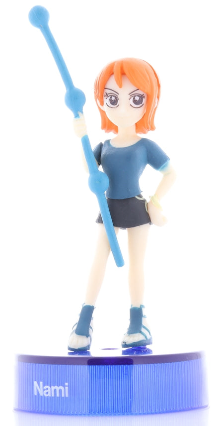 One Piece Figurine - PEPSI NEX Figure Collection Bottle Cap: 05. Nami (Nami) - Cherden's Doujinshi Shop - 1