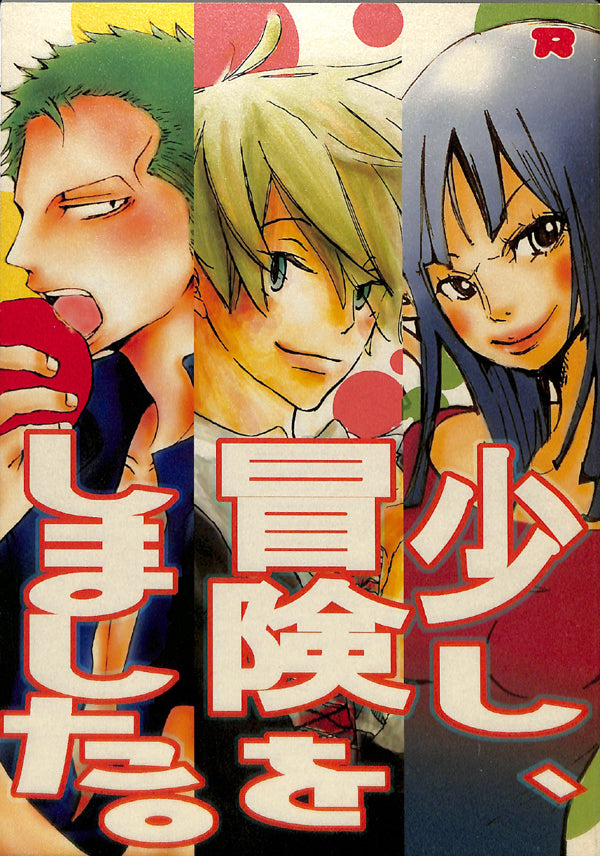 One Piece Doujinshi - We Had a Little Adventure (Roronoa Zoro x Sanji) - Cherden's Doujinshi Shop - 1
