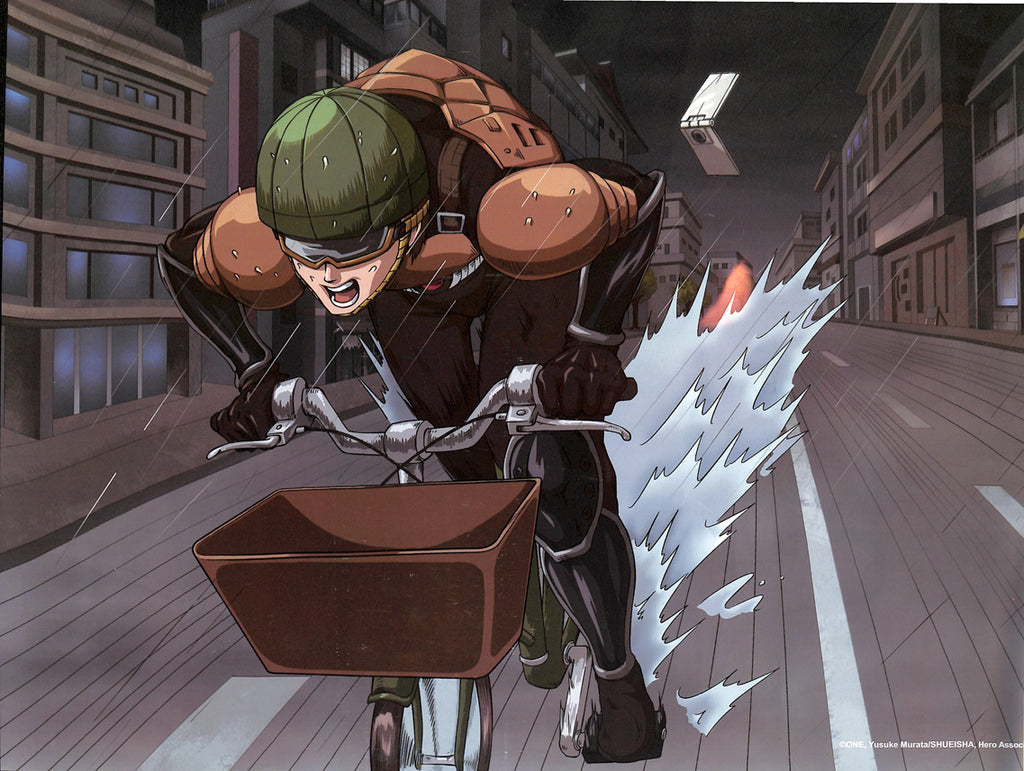 One-Punch Man Poster - Just Toys Intl. 16w x12h (inches) Mini Poster: Mumen Rider (Mumen Rider) - Cherden's Doujinshi Shop - 1