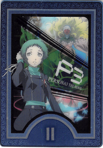 Persona 3 Trading Card - PSW-I-06 Normal Wafer Choco (FOIL) Fuuka Yamagishi & Lucia (Fuuka Yamagishi) - Cherden's Doujinshi Shop - 1