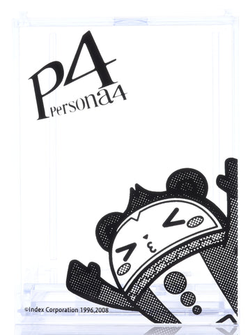 Persona 4 Case - My Case: One Coin Figurine Display Case (Teddie Eyes Closed Version) (Animate Limited Edition Box Promo) (Teddie) - Cherden's Doujinshi Shop - 1