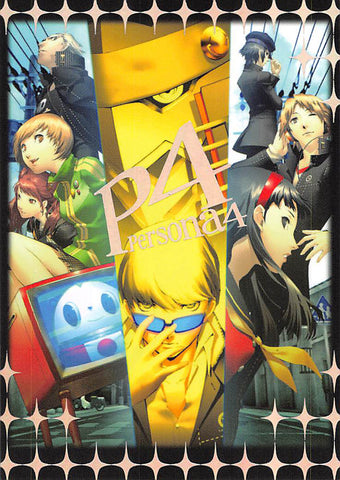 Shin Megami Tensei:  Persona 4 Trading Card - Box Insert Card-2 Midnight Television (Silver Foil) (Yu) - Cherden's Doujinshi Shop - 1